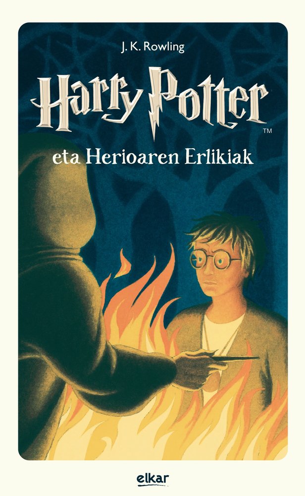 HARRY POTTER ETA HERIOAREN ERLIKIAK, de ROWLING, J.K. | portada del libro