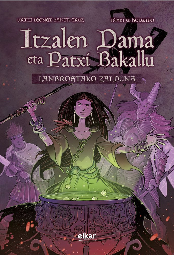 ITZALEN DAMA ETA PATXI BAKALLU - LANBROETAKO ZALDU, de LEONET, URTZI | portada del libro