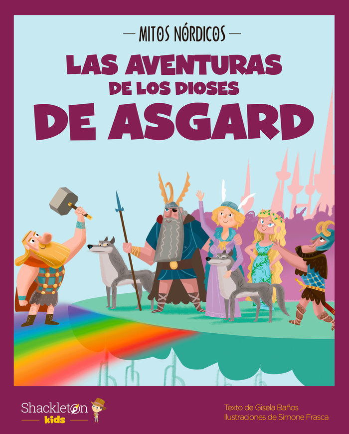 Las aventuras de los dioses de Asgard, de BAÑOS,GISELA | portada del libro