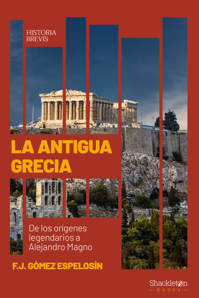 LA ANTIGUA GRECIA, de F. J GOMEZ ESPELOSIN | portada del libro