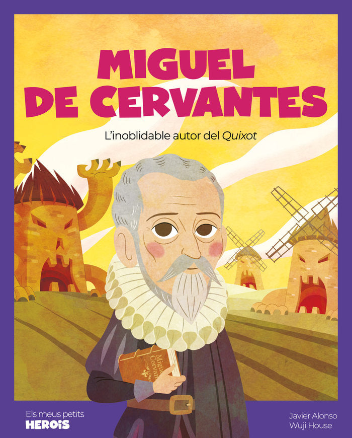 MIGUEL DE CERVANTES, de JAVIER ALONSO | portada del libro