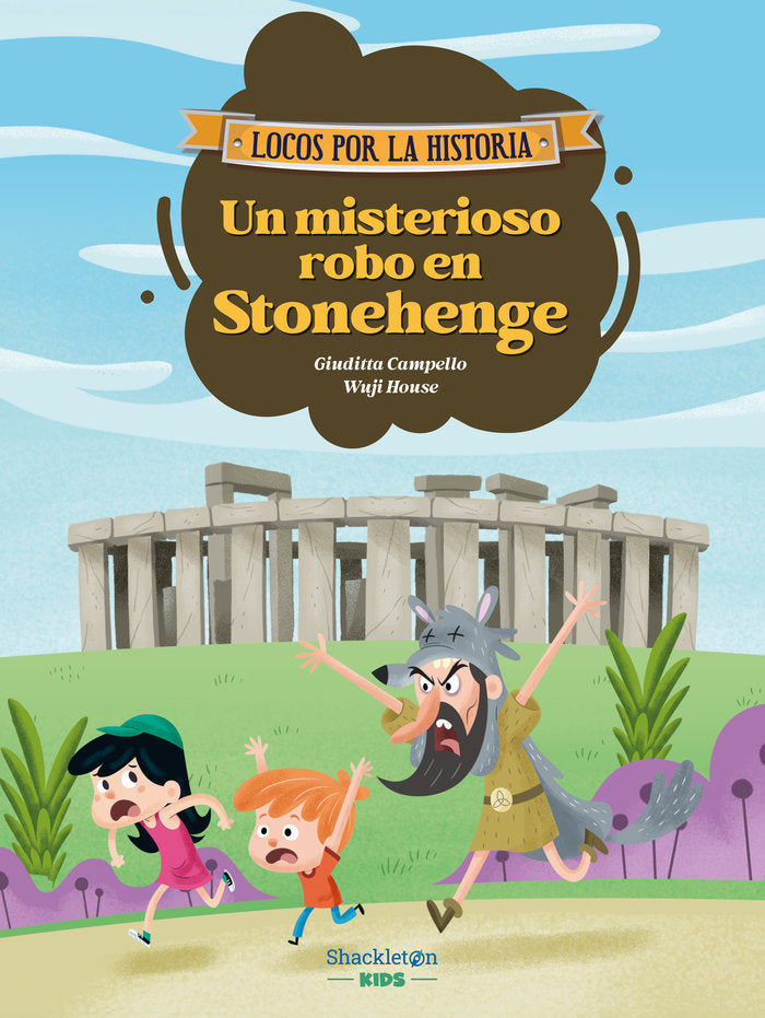 Un misterioso robo en Stonehenge, de CAMPELLO,GIUDITTA | portada del libro