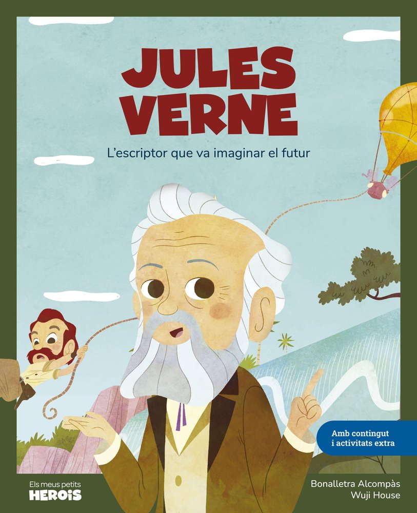 JULES VERNE, de ALCOMPAS, BONALLETRA | portada del libro