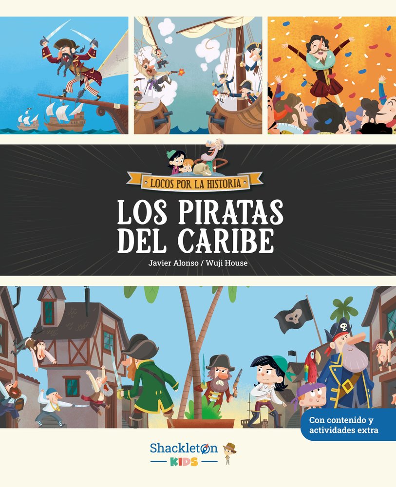 LOS PIRATAS DEL CARIBE, de ALONSO LOPEZ, JAVIER | portada del libro