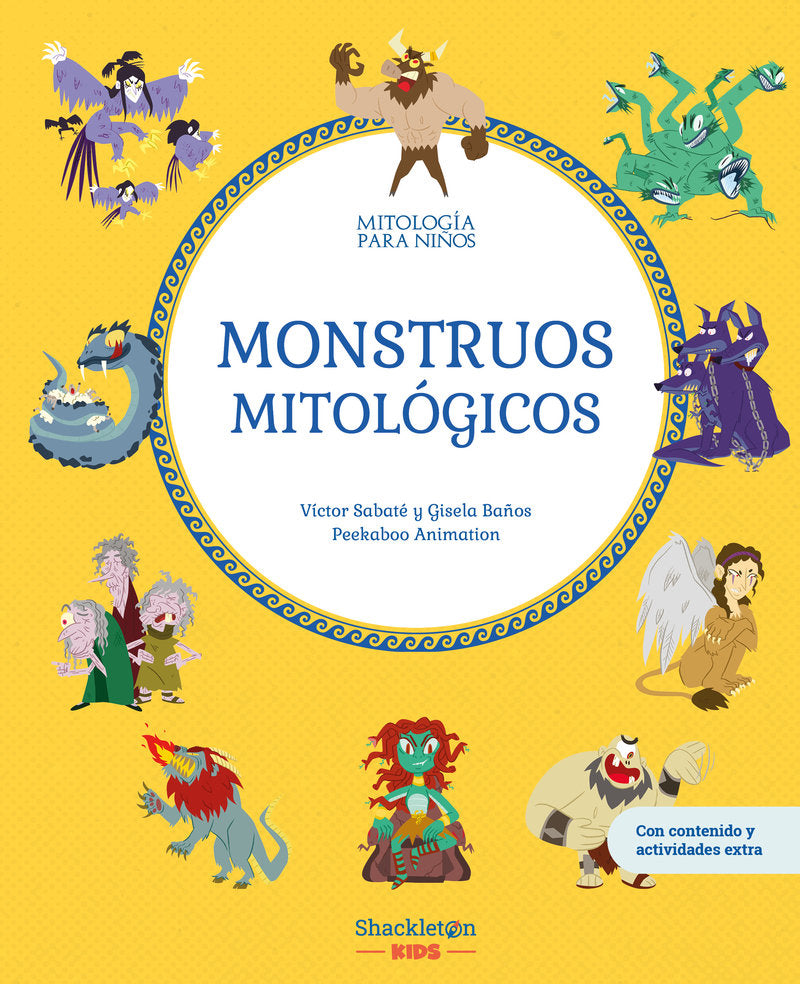 MONSTRUOS MITOLOGICOS, de SABATE, VICTOR | portada del libro