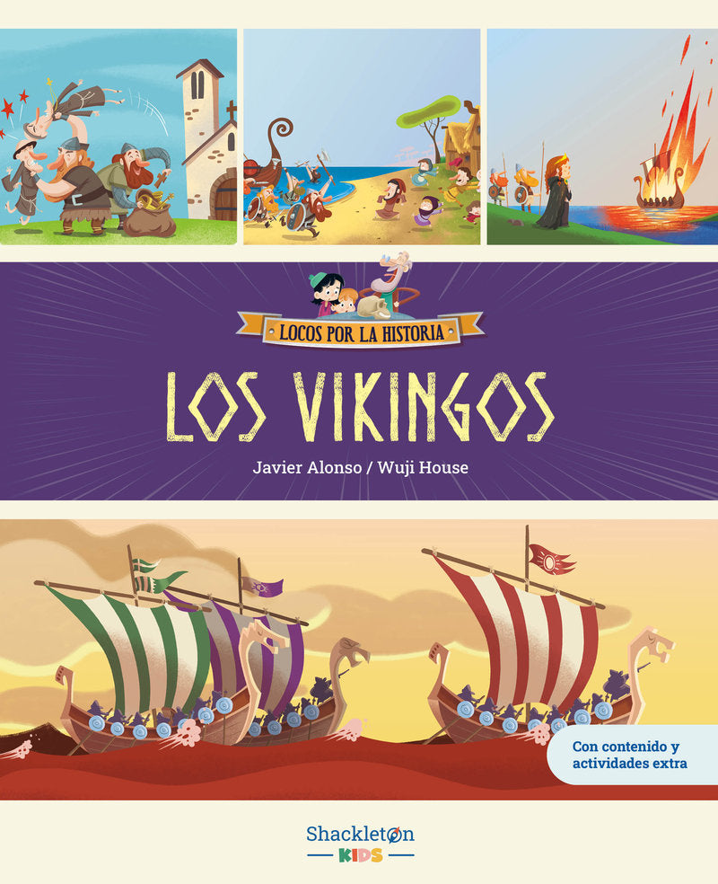 LOS VIKINGOS, de ALONSO LOPEZ, JAVIER | portada del libro