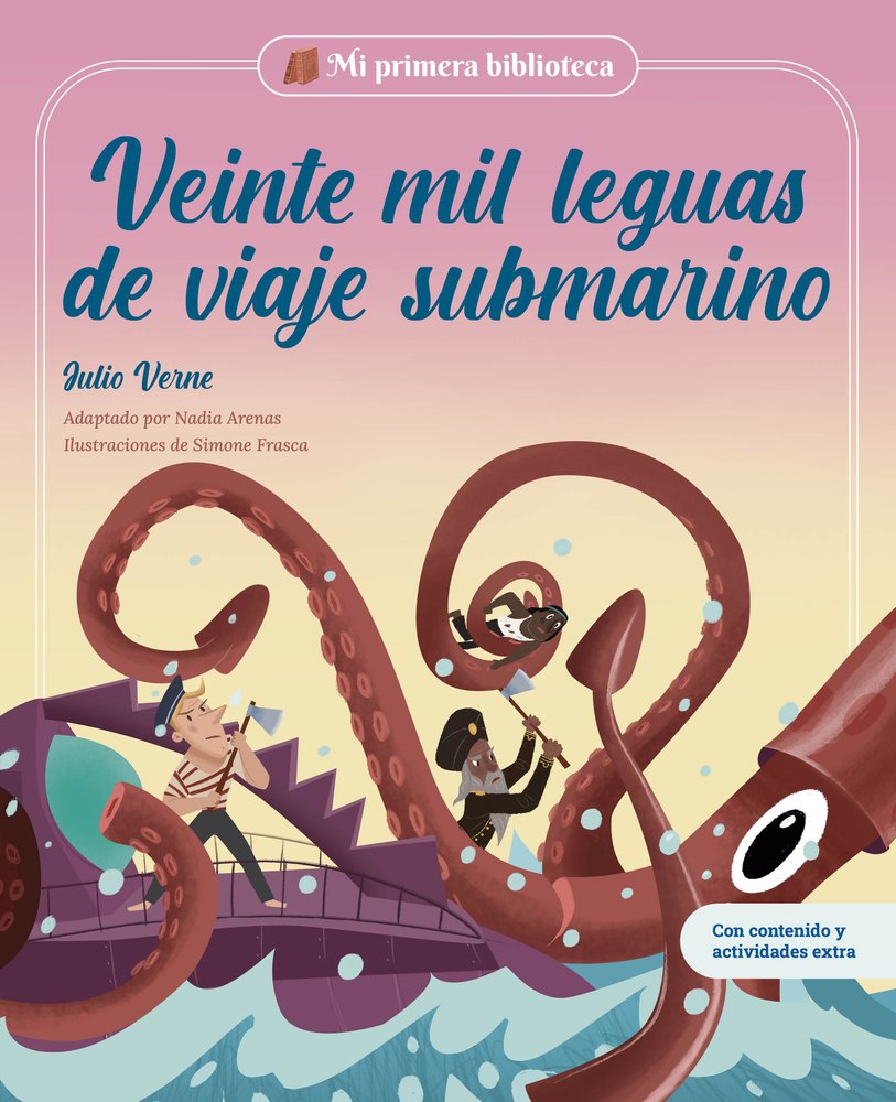 VEINTE MIL LEGUAS DE VIAJE SUBMARINO, de ARENAS, NADIA | portada del libro