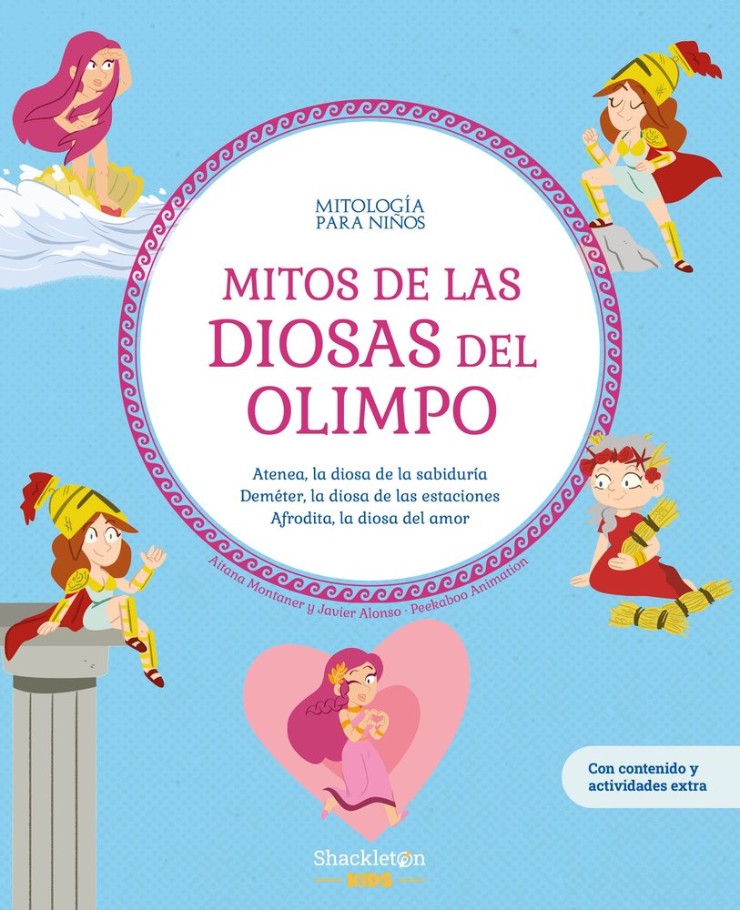 MITOS DE LAS DIOSAS DEL OLIMPO, de MONTANER, AITANA | portada del libro