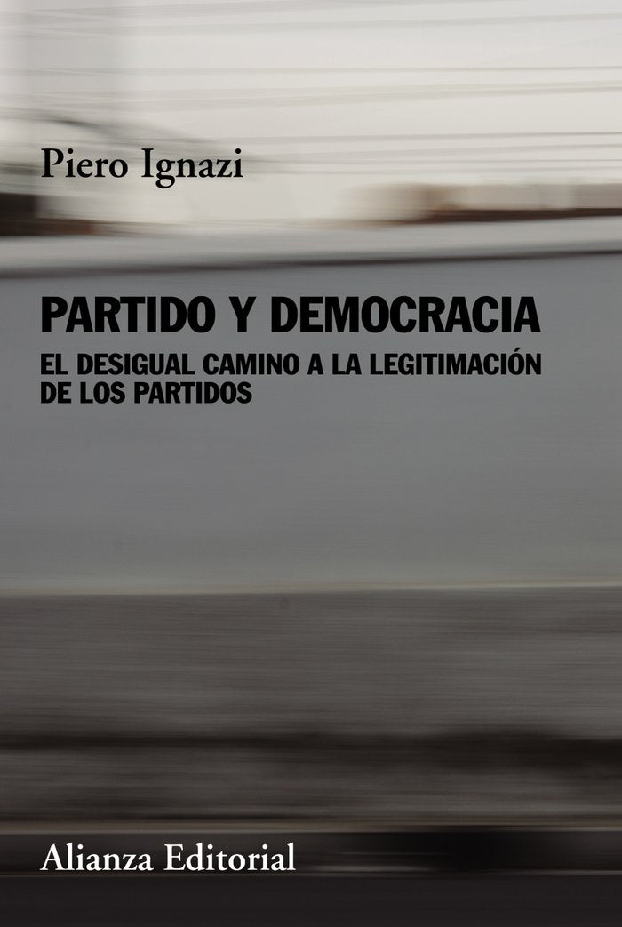 Partido y democracia, de Ignazi, Piero | portada del libro