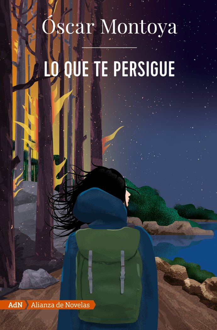LO QUE TE PERSIGUE (ADN), de MONTOYA, OSCAR | portada del libro