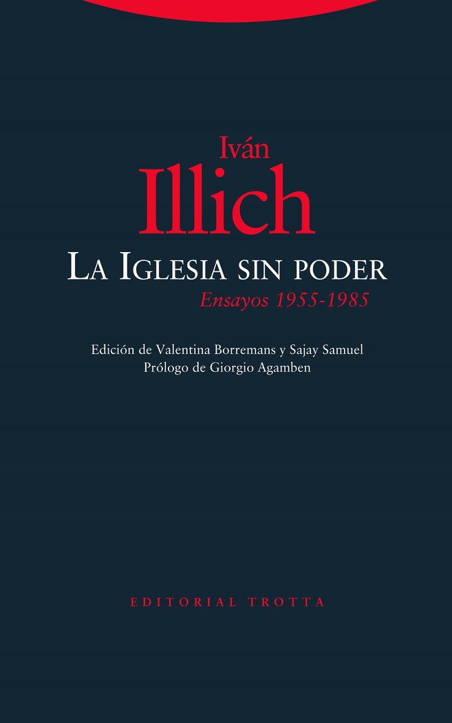IGLESIA SIN PODER,LA, de ILLICH | portada del libro