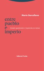 ENTRE PUEBLO E IMPERIO, de Mario Barcellona | portada del libro