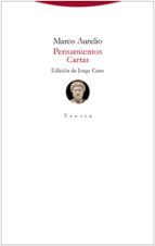 PENSAMIENTOS - CARTAS, de Marco Aurelio | portada del libro