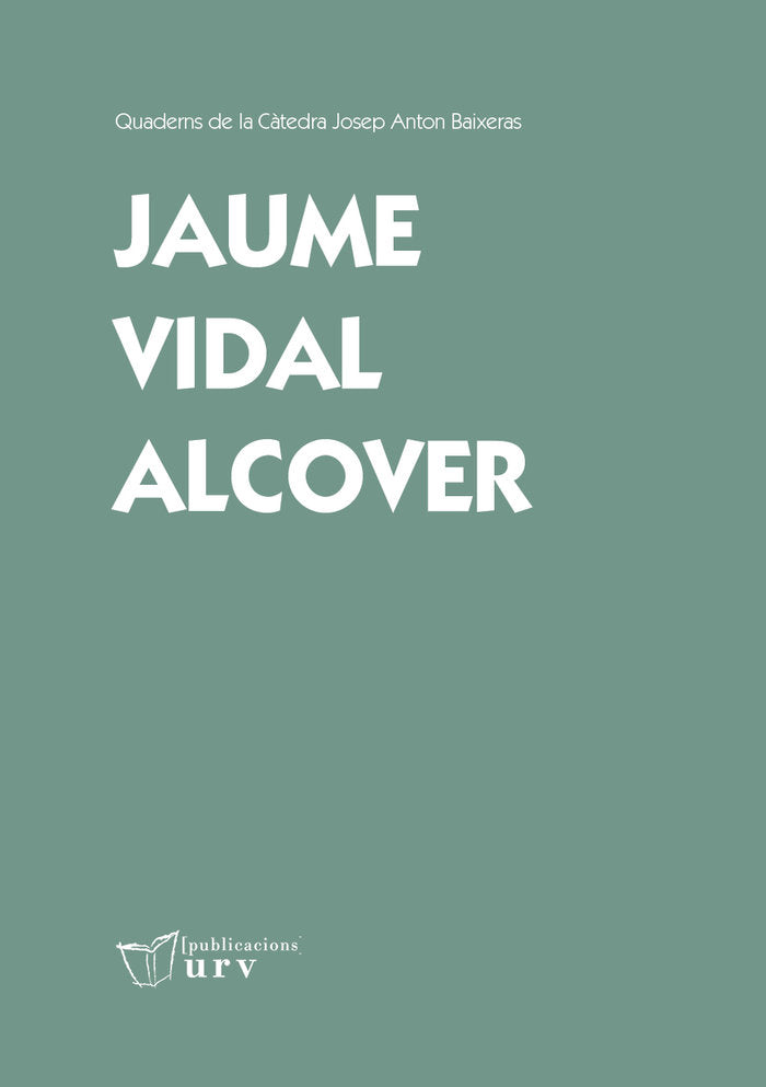 Jaume Vidal Alcover, de VARIOS AUTORES | portada del libro