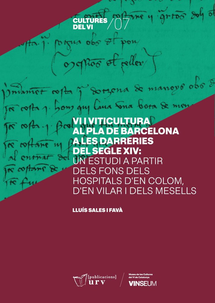 VI I VITICULTURA AL PLA DE BARCELONA A LES DARRERIES DEL SEGLE XIV, de SALES I FAVA, LLUIS | portada del libro