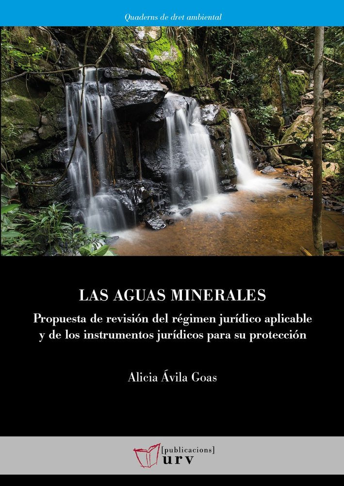 LAS AGUAS MINERALES, de AVILA GOAS, ALICIA | portada del libro