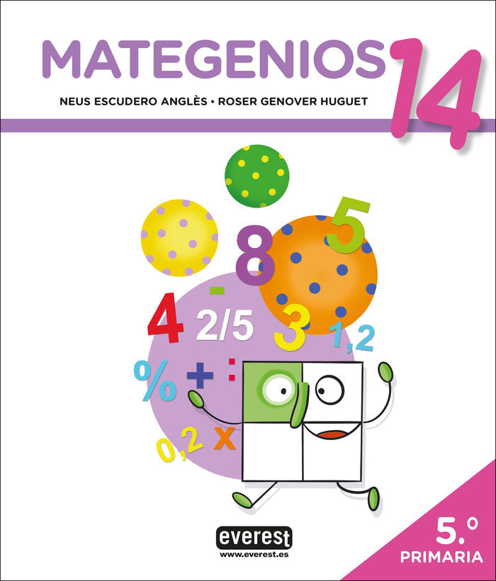 Mategenios 14, de ESCUDERO ANGLÔS, NEUS | portada del libro