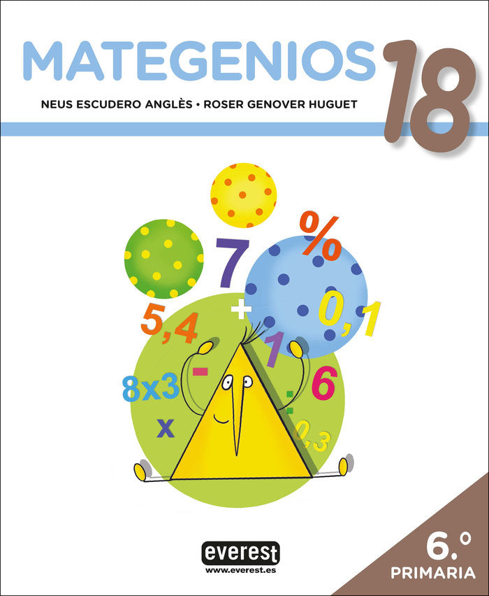 Mategenios 18, de ESCUDERO ANGLÔS, NEUS | portada del libro