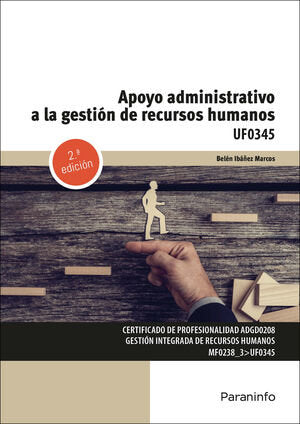 APOYO ADMINISTRATIVO A LA GESTION DE RECURSOS HUMANOS, de IBAÑEZ MARCOS, BELEN | portada del libro