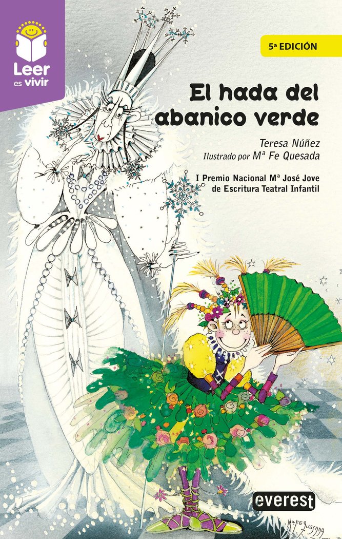 El hada del abanico verde, de NUÑEZ GONZALEZ, TERESA | portada del libro
