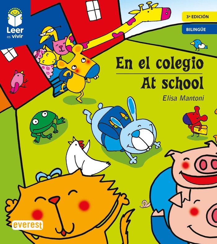 EN EL COLEGIO AT SCHOOL, de MANTONI , ELISA | portada del libro
