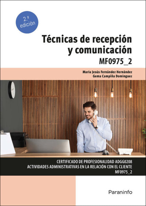TECNICAS DE RECEPCION Y COMUNICACION 23, de FERNANDEZ HERNANDEZ, MARIA JESUS | portada del libro