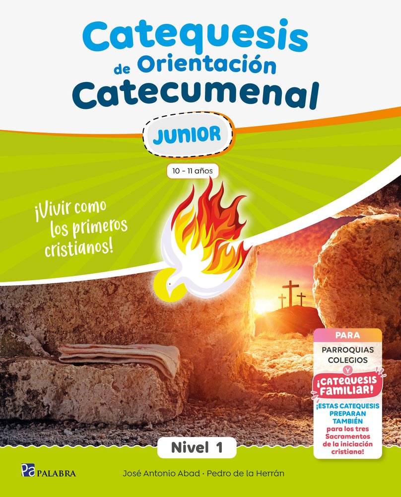 CATEQUESIS DE ORIENTACION CATECUMENAL NIVEL 1 JUNIOR, de DE LA HERRAN LUZARRAGA, PEDRO | portada del libro