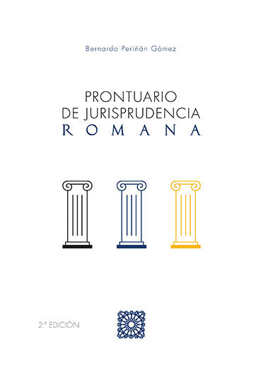 Prontuario de jurisprudencia romana, de PERIÑAN GOMEZ | portada del libro