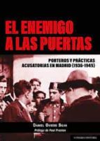 EL ENEMIGO A LAS PUERTAS, de DANIEL OVIEDO SILVA | portada del libro