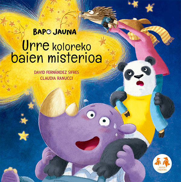 Urre koloreko baien misterioa. Bapo jauna | portada del libro