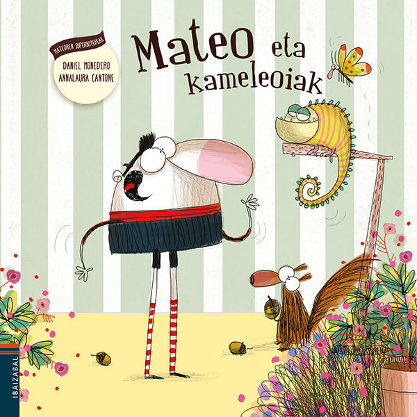 Mateo eta kameleoiak, de DANIEL MONEDERO | portada del libro