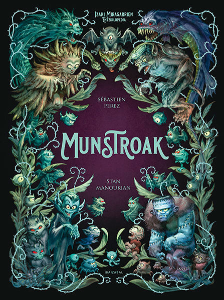 Munstroak, de SEBASTIEN PEREZ | portada del libro