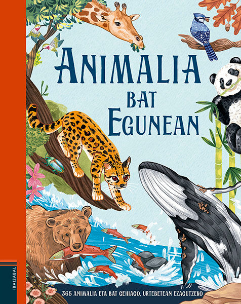 (EUS).ANIMALIA BAT EGUNEAN.(HAURRENTZAKO ALBUMAK), de SMITH | portada del libro