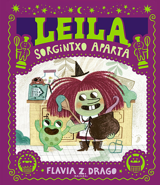 (EUS).LEILA, SORGINTXO APARTA.(HAURRENTZAKO ALBUMAK), de ZORRILLA DRAGO | portada del libro