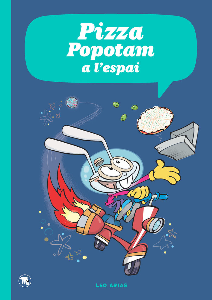 PIZZA POPOTAM A L'ESPAI, de ARIAS, LEO | portada del libro