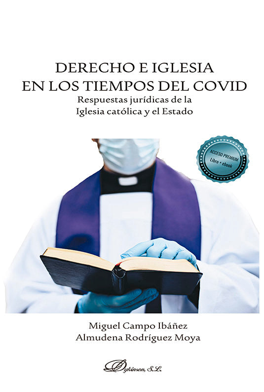 DERECHO E IGLESIA EN LOS TIEMPOS DEL COVID, de CAMPO IBAÑEZ, MIGUEL | portada del libro