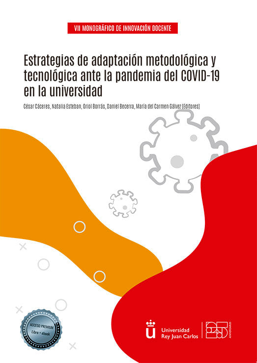 ESTRATEGIAS DE ADAPTACION METODOLOGICA Y TECNOLOGICA ANTE LA | portada del libro