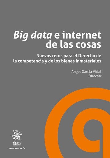 Big data e internet de las cosas, de GARCIA VIDAL | portada del libro