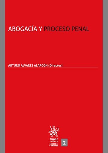 ABOGACIA Y PROCESO PENAL, de DEL CASO JIMENEZ | portada del libro