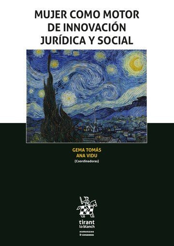 MUJER COMO MOTOR DE INNOVACION JURIDICA Y SOCIAL, de GEMA TOMAS | portada del libro