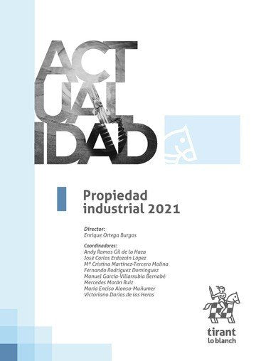 Propiedad industrial 2021, de ORTEGA BURGOS | portada del libro