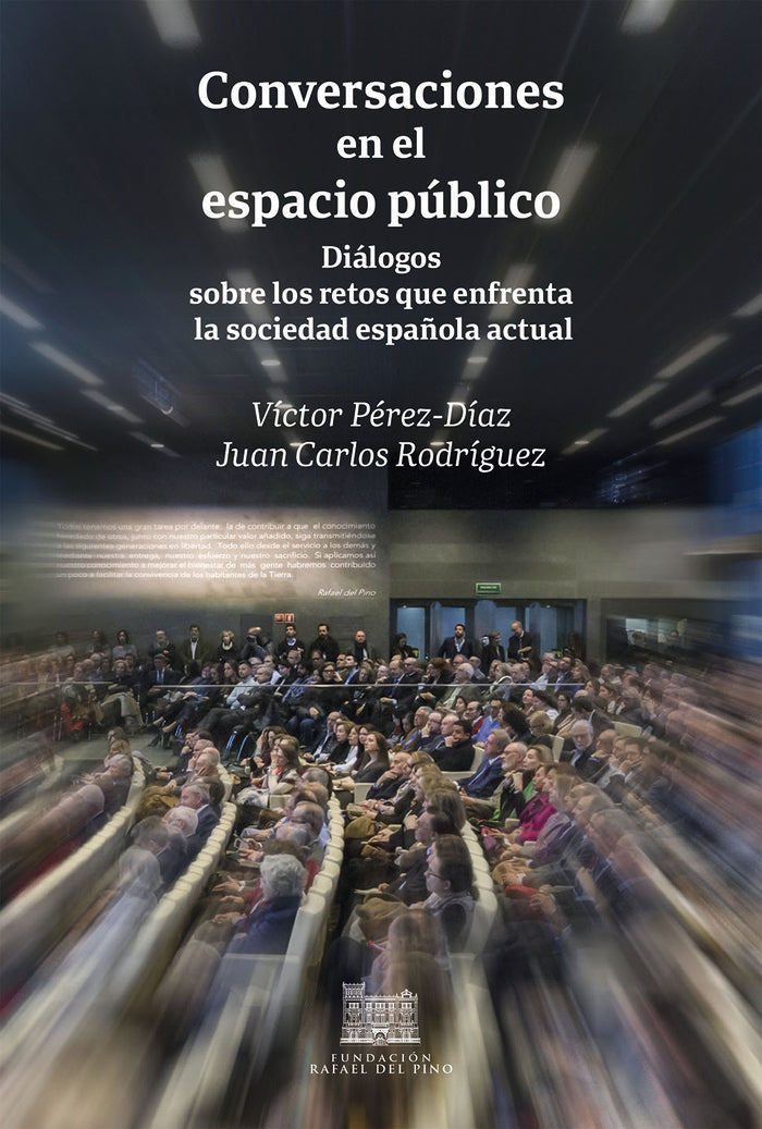 CONVERSACIONES EN EL ESPACIO PUBLICO, de PEREZ DIAZ,VICTOR | portada del libro