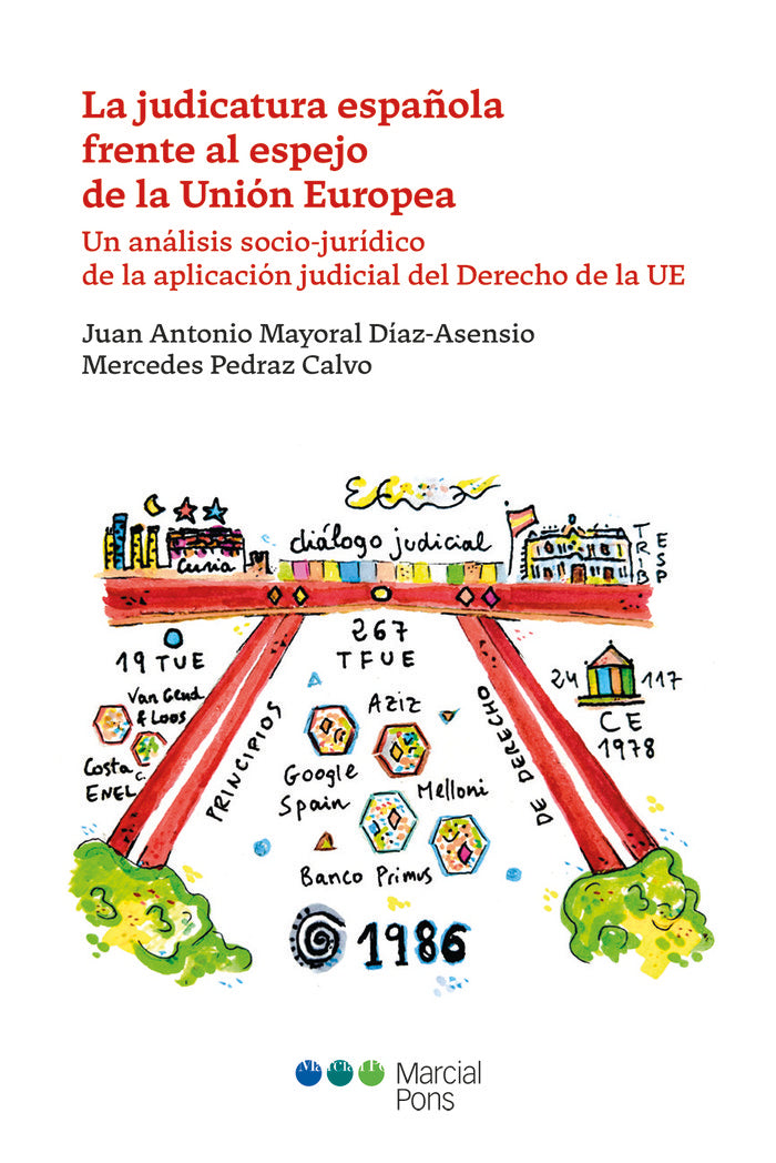 JUDICATURA ESPAÑOLA FRENTE AL ESPEJO DE LA UNION EUROPEA. UN ANAL, de MAYORAL DIAZ-ASENSIO, JUAN ANTONIO | portada del libro