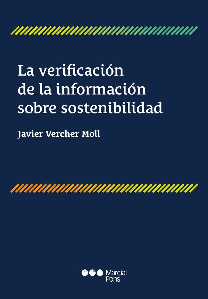 VERIFICACION DE LA INFORMACION SOBRE SOSTENIBILIDAD, de VERCHER MOLL, JAVIER | portada del libro