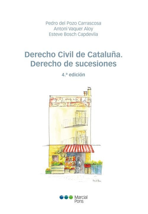 DERECHO CIVIL DE CATALUÑA DERECHO DE SUCESIONES 4ª ED | portada del libro