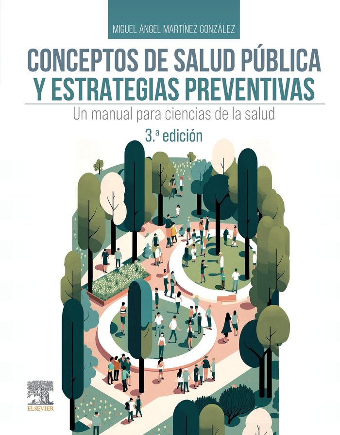 CONCEPTOS DE SALUD PUBLICA Y ESTRATEGIAS PREVENTIVAS 3ª ED, de MARTINEZ GONZALEZ | portada del libro