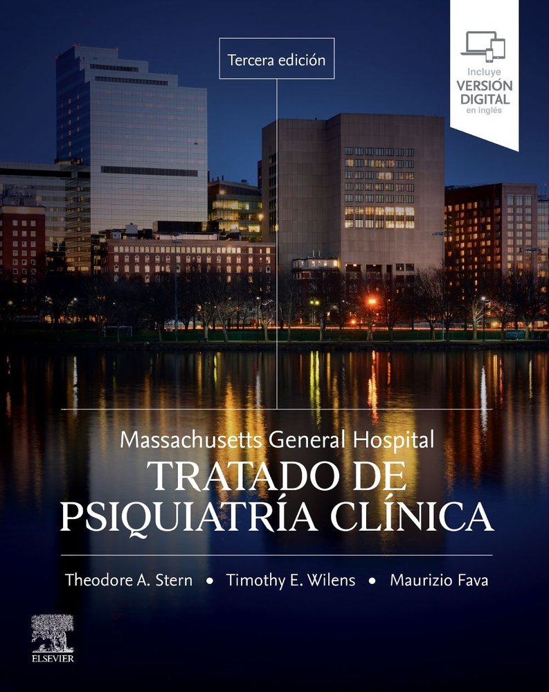 Massachusetts general hospital:tratado psiquiatria clinica, de STERN | portada del libro