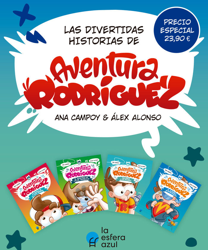 PACK AVENTURA RODRIGUEZ, de ALONSO, ALEX | portada del libro