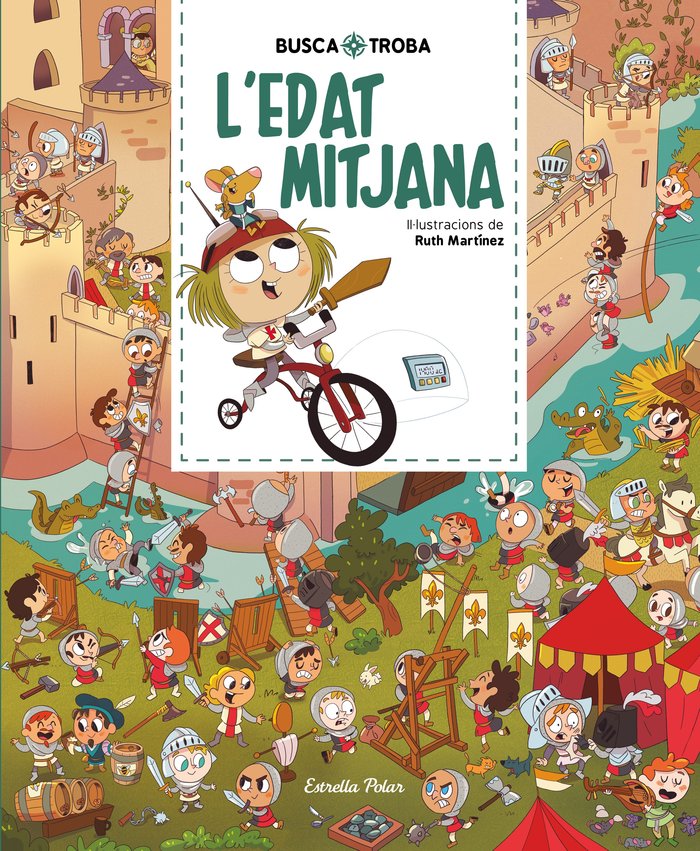 BUSCA I TROBA. L'EDAT MITJANA, de MARTINEZ | portada del libro