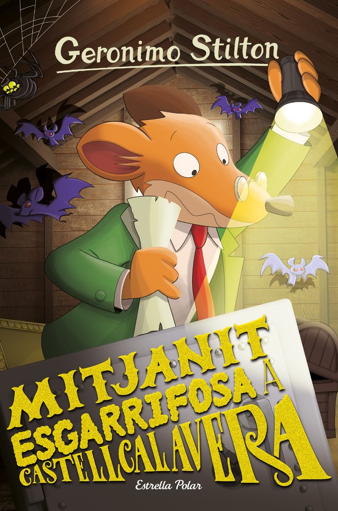 MITJANIT ESGARRIFOSA A CASTELLCALAVERA, de STILTON, GERONIMO | portada del libro